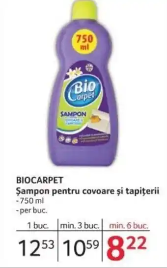 Selgros BIOCARPET Şampon pentru covoare și tapiţerii Ofertă