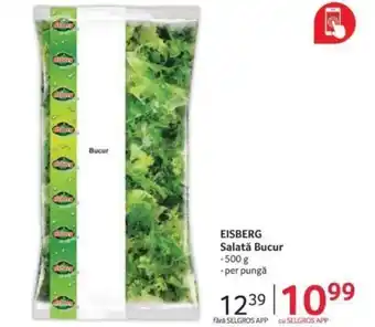 Selgros EISBERG Salată Bucur Ofertă