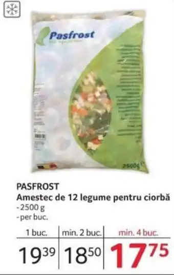 Selgros PASFROST Amestec de 12 legume pentru ciorbă Ofertă