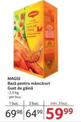 Selgros MAGGI Bază pentru mâncăruri Gust de găină Ofertă