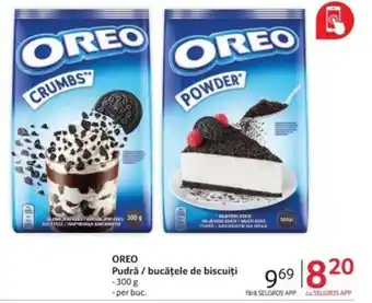Selgros OREO Pudră / bucățele de biscuiţi Ofertă