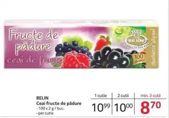 BELIN Ceai fructe de pădure