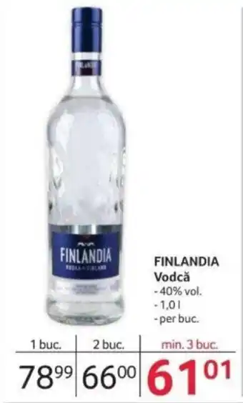 Selgros FINLANDIA Vodcă Ofertă