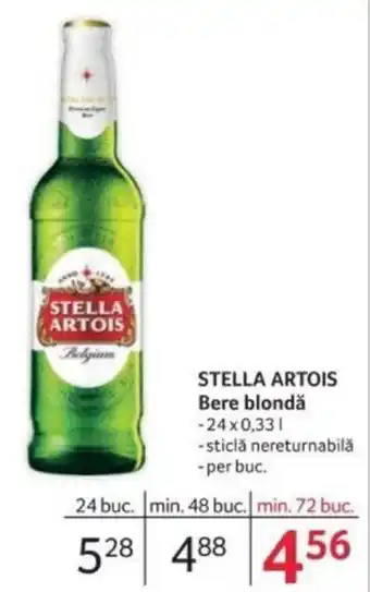Selgros STELLA ARTOIS Bere blondă Ofertă