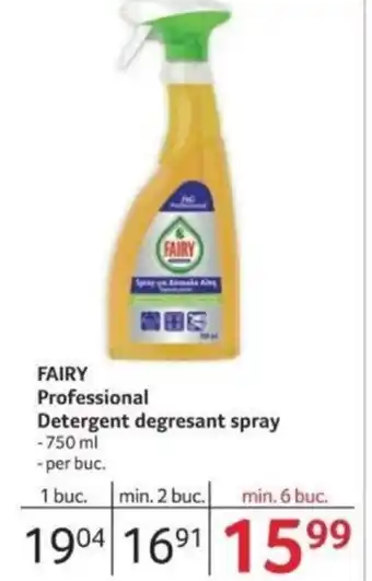 Selgros FAIRY Professional Detergent degresant spray Ofertă