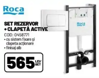 Ambient SET REZERVOR +CLAPETĂ ACTIVE Ofertă