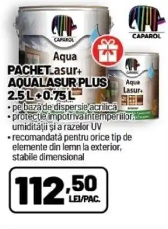 Ambient PACHET AQUALASUR PLUS 2.5L+0.75 L Ofertă