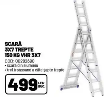 Ambient SCARĂ 3X7 TREPTE 150 KG VHR 3X7 Ofertă