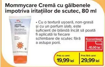 Mommycare Cremă cu gălbenele împotriva iritațiilor de scutec, 80 ml