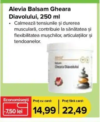 Dr.Max Alevia Balsam Gheara Diavolului, 250 ml Ofertă