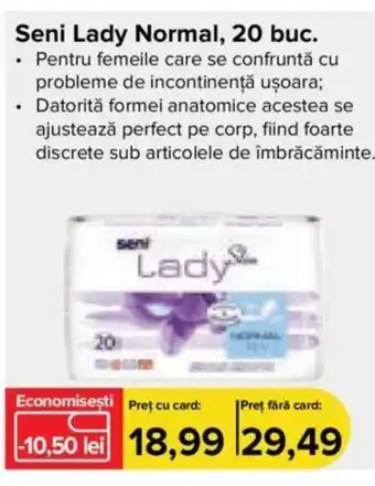 Dr.Max Seni Lady Normal, 20 buc. Ofertă