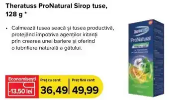 Dr.Max Theratuss ProNatural Sirop tuse, 128 g Ofertă