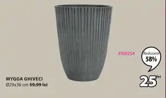 JYSK MYGGA GHIVECI Ofertă