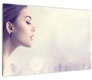 Favi Tablou - Femeia cu lavandă (90x60 cm) Ofertă