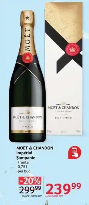 Selgros MOËT & CHANDON Impérial Şampanie Ofertă