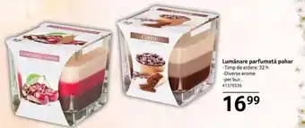 Selgros Lumânare parfumată pahar Ofertă