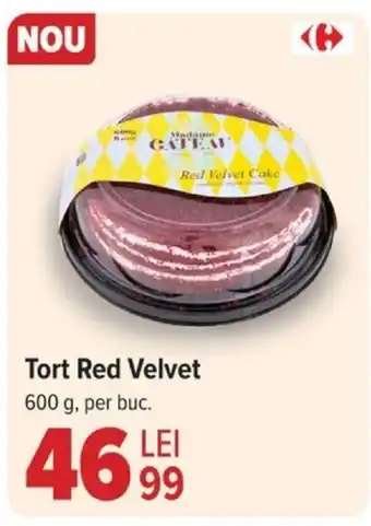 Carrefour Tort Red Velvet Ofertă