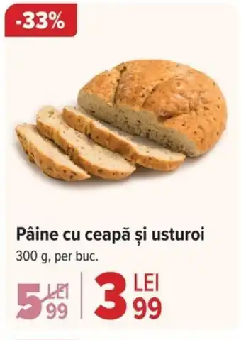 Carrefour Pâine cu ceapă și usturoi Ofertă
