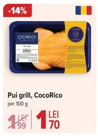 Carrefour Pui grill, CocoRico Ofertă