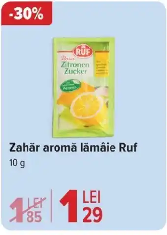 Carrefour Zahăr aromă lămâie Ruf Ofertă