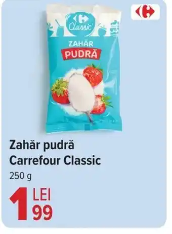 Carrefour Zahăr pudră Carrefour Classic Ofertă
