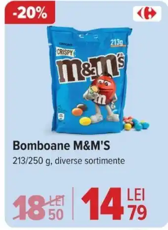 Carrefour Bomboane M&M'S Ofertă