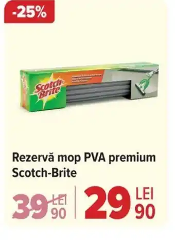 Carrefour Rezervă mop PVA premium Scotch-Brite Ofertă