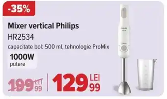 Carrefour Mixer vertical Philips HR2534 Ofertă