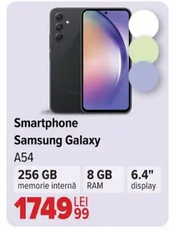 Carrefour Smartphone Samsung Galaxy A54 Ofertă