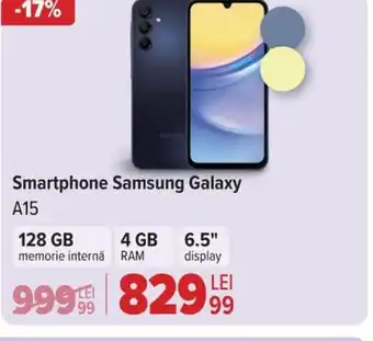 Carrefour Smartphone Samsung Galaxy A15 Ofertă
