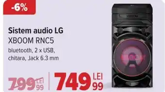 Sistem audio LG XBOOM RNC5