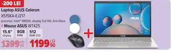 Carrefour Laptop ASUS Celeron X515KA-EJ217 Ofertă