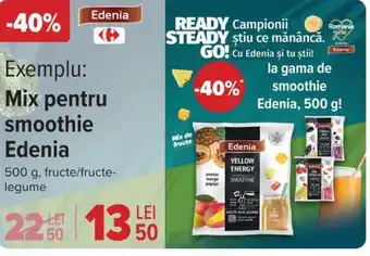 Carrefour Mix pentru smoothie Edenia Ofertă