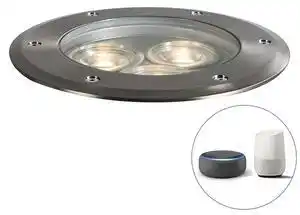 Favi Spot la pământ oțel inox IP67 cu Wifi GU10 - Tribus Ofertă