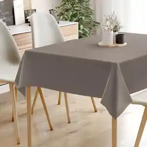 Favi Goldea față de masă decorativă rongo deluxe - gri-maro cu luciu satinat 120 x 200 cm Ofertă