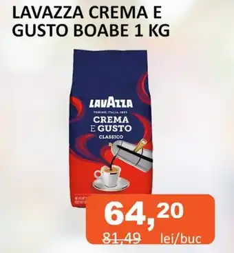 Unicarm LAVAZZA CREMA E GUSTO BOABE 1 KG Ofertă