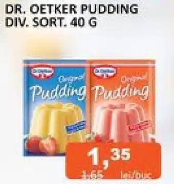 DR. OETKER PUDDING DIV. SORT. 40 G