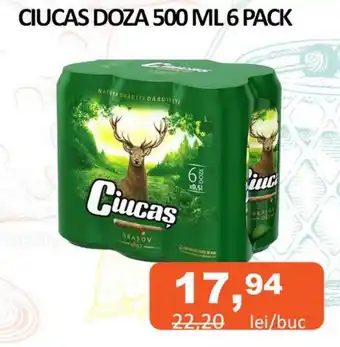 Unicarm CIUCAS DOZA 500 ML 6 PACK Ofertă