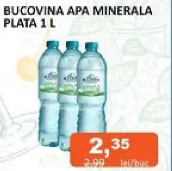 Unicarm BUCOVINA APA MINERALA PLATA 1 L Ofertă