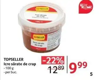 Selgros TOPSELLER Icre sărate de crap Ofertă