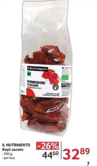 Selgros IL NUTRIMENTO Roşii uscate Ofertă
