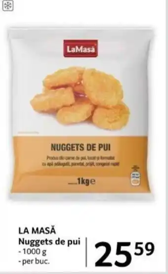 Selgros LA MASĂ Nuggets de pui Ofertă