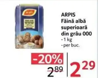 Selgros ARPIS Făină albă superioară din grâu 000 Ofertă