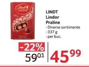 Selgros LINDT Lindor Praline Ofertă