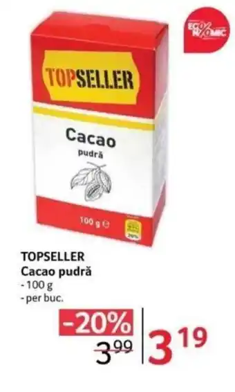 Selgros TOPSELLER Cacao pudră Ofertă