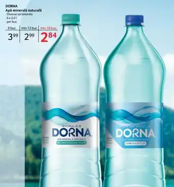 Selgros DORNA Apă minerală naturală Ofertă