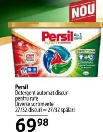 Selgros Persil Detergent automat discuri pentru rufe Ofertă