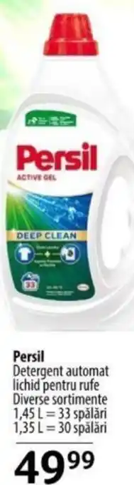 Selgros Persil Detergent automat lichid pentru rufe Ofertă