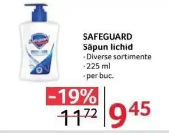 Selgros SAFEGUARD Săpun lichid Ofertă