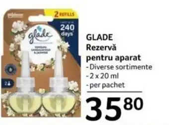 Selgros GLADE Rezervă pentru aparat Ofertă